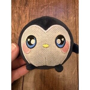 Squeezamals 4" Booboo Penguin Plush Sparkly Cute Collectible P7